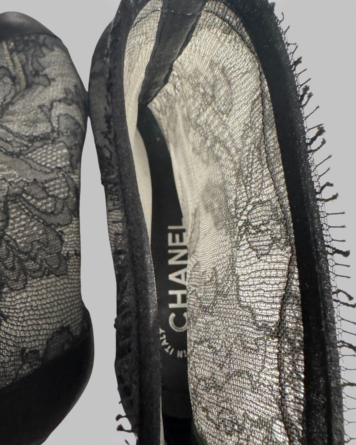 Chanel 2000s Lace Boots
