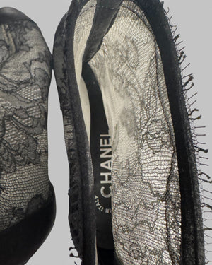 Chanel 2000s Lace Boots