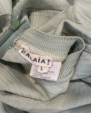 Azzedine Alaia 90s Grey Set Body