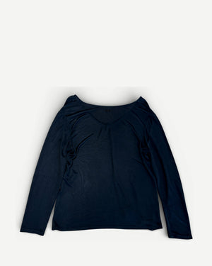 Gucci 2000s by Tom Ford Black Viscose Set Longsleeve