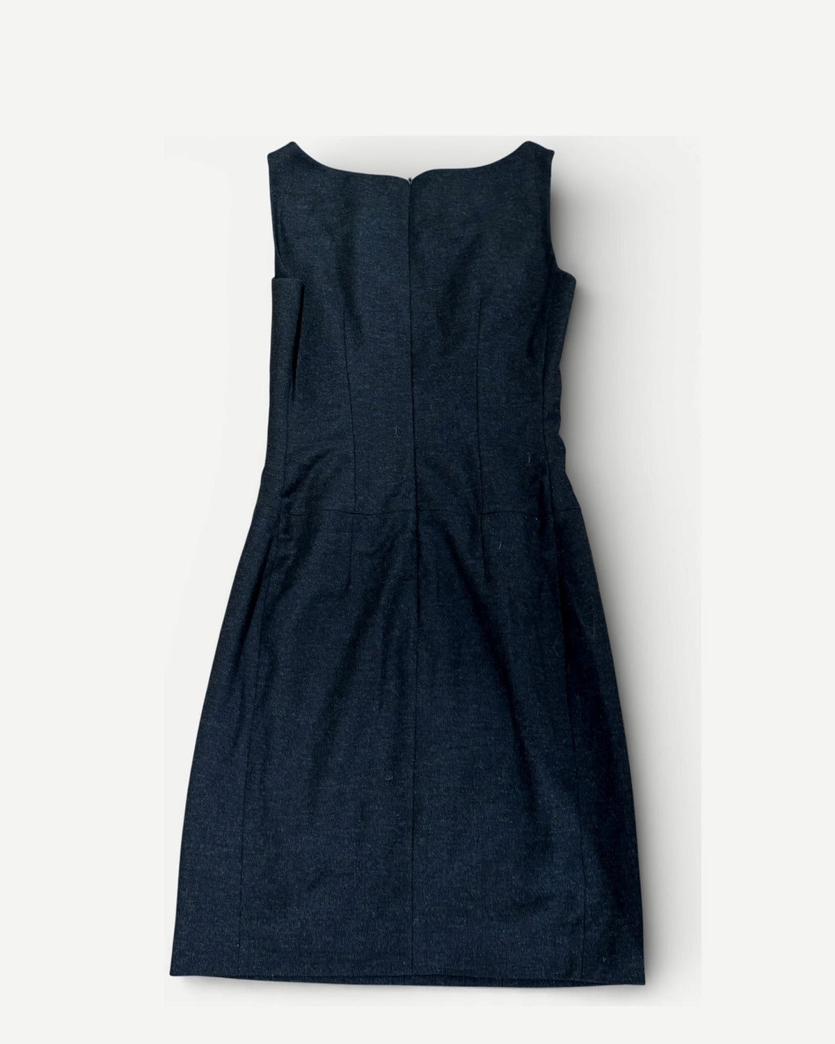 Prada 2000s Grey Wool Dress
