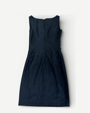 Prada 2000s Grey Wool Dress