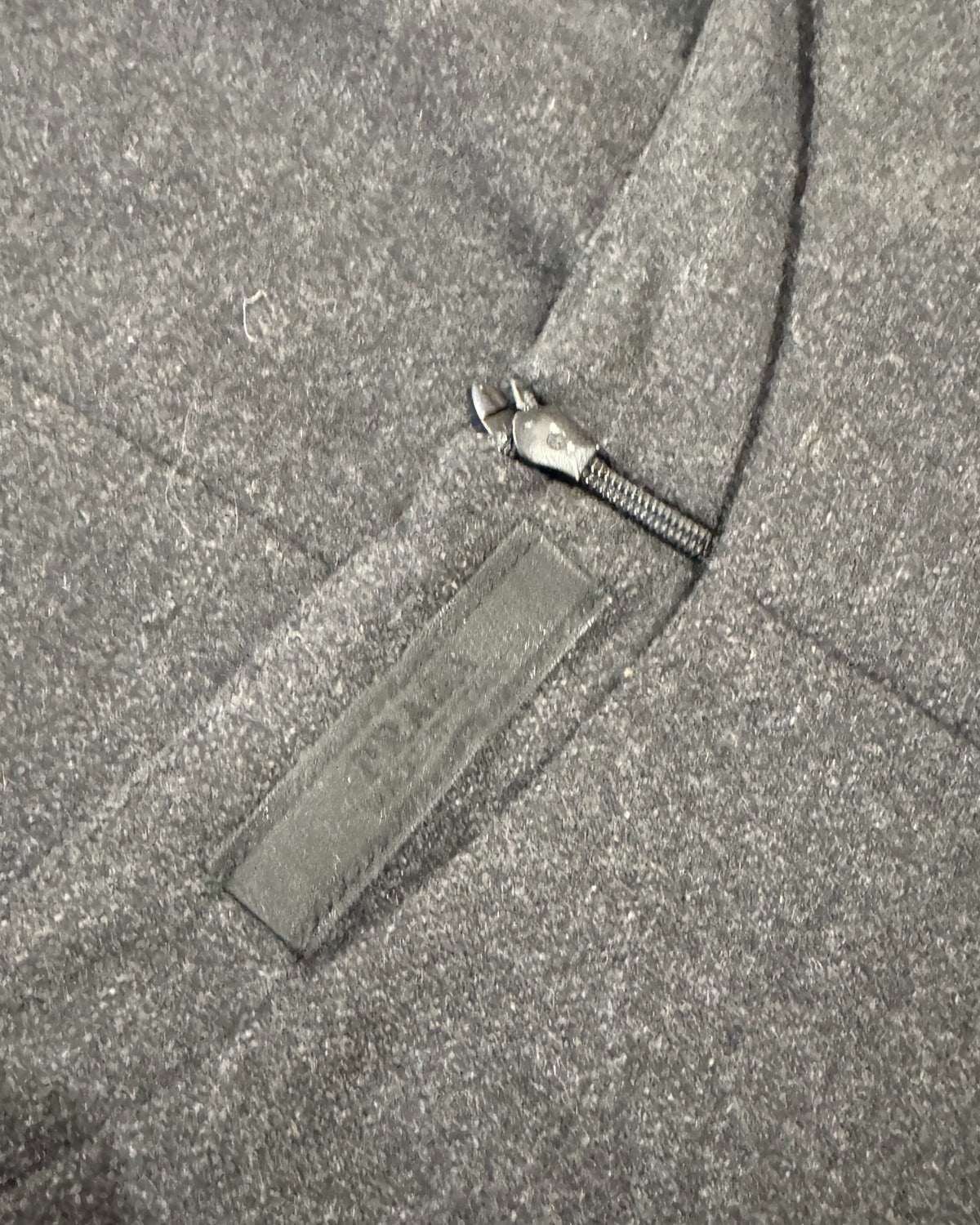 Prada 2000s Grey Wool Dress