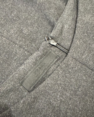 Prada 2000s Grey Wool Dress