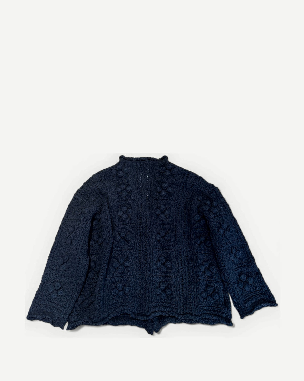 Chanel 2025 Cruise Black Crochet Knit Cardigan Sample