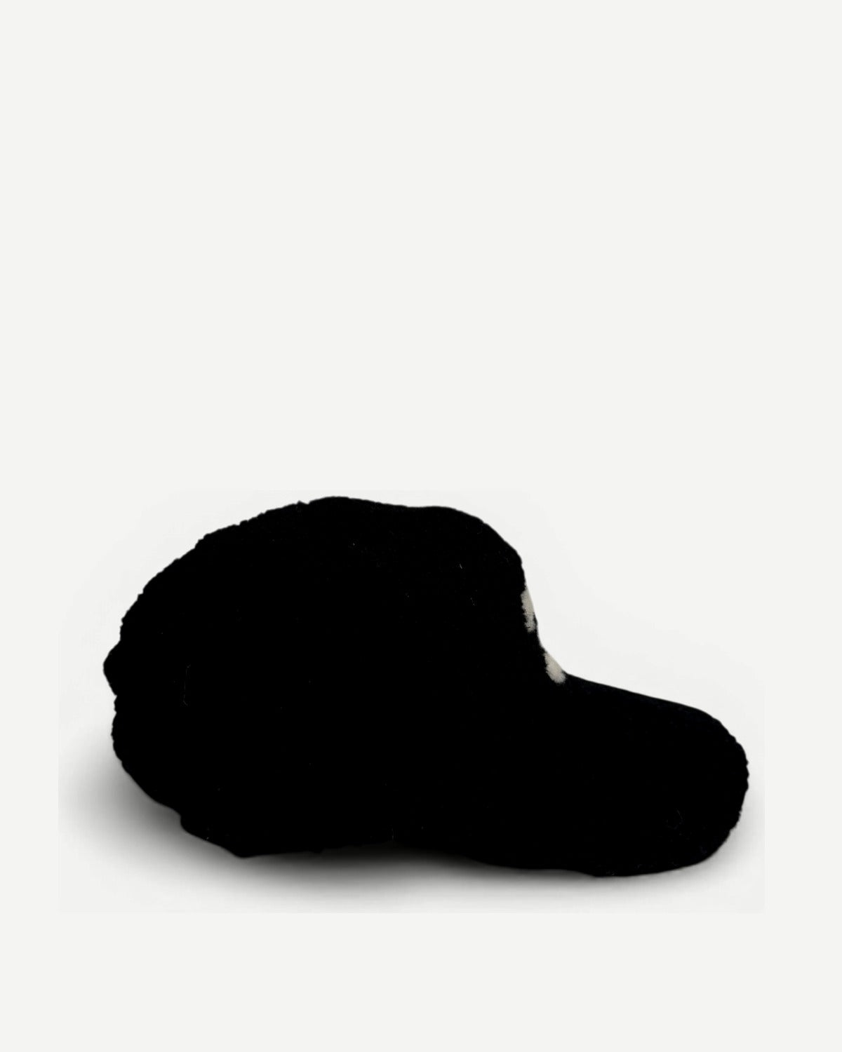 Chanel 2025 Black Shearling Cap Sample