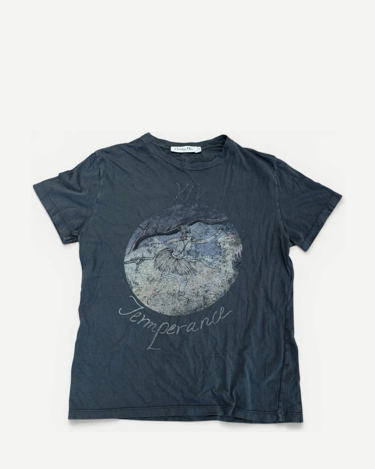 Christian Dior 2018 Cruise Motherpeace Termperance Washed Print Shirt