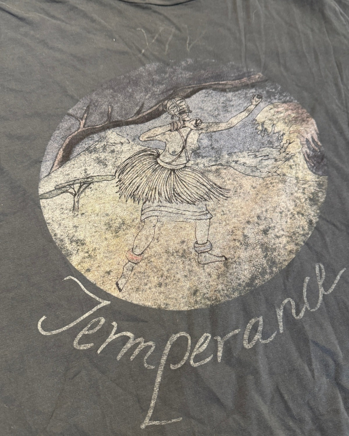 Christian Dior 2018 Cruise Motherpeace Termperance Washed Print Shirt