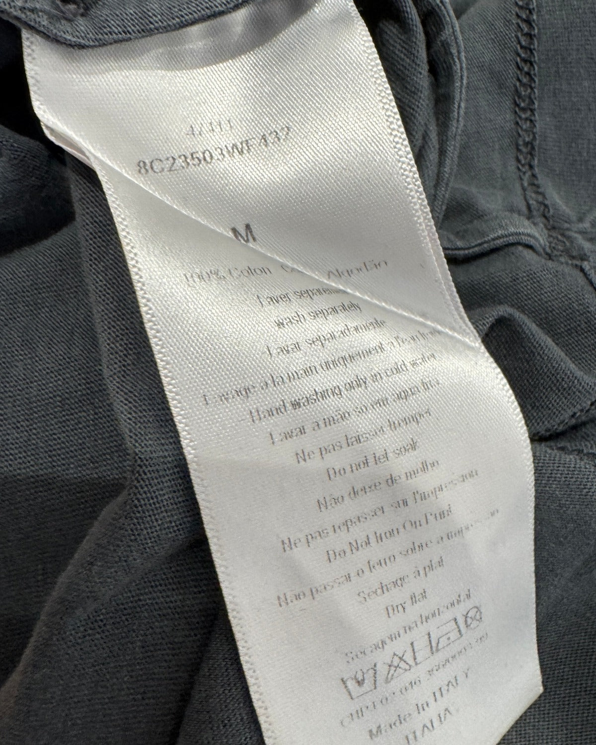 Christian Dior 2018 Cruise Motherpeace Termperance Washed Print Shirt