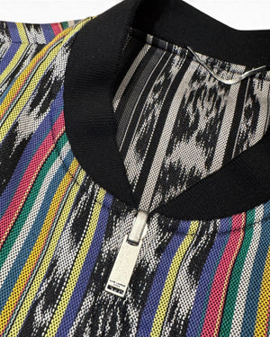 Saint Laurent SS18 Reversible Ikat Teddy Jacket