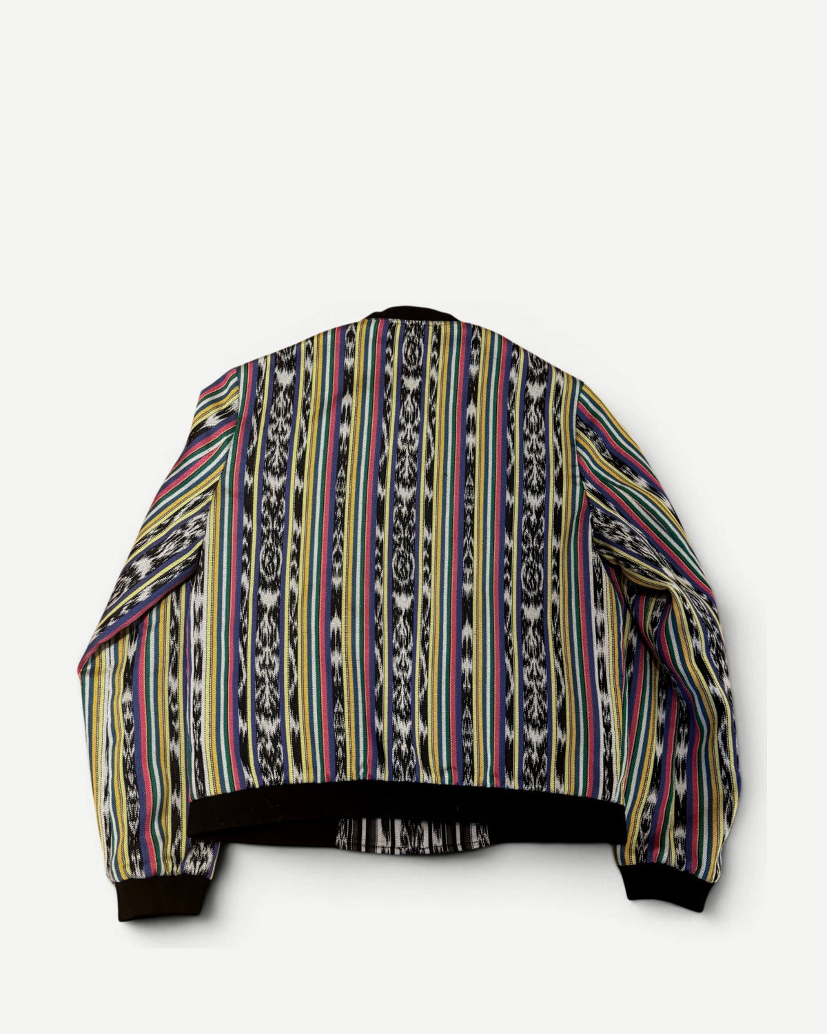 Saint Laurent SS18 Reversible Ikat Teddy Jacket