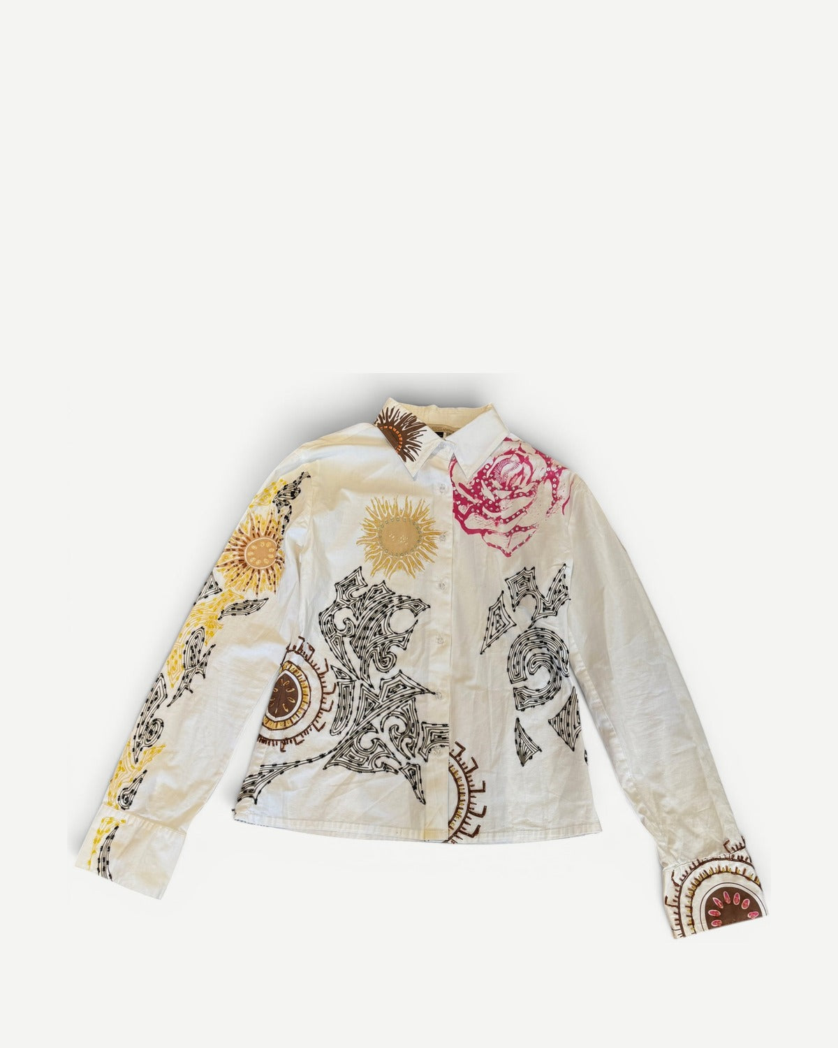 Roberto Cavalli 2000s Embellished Shirt