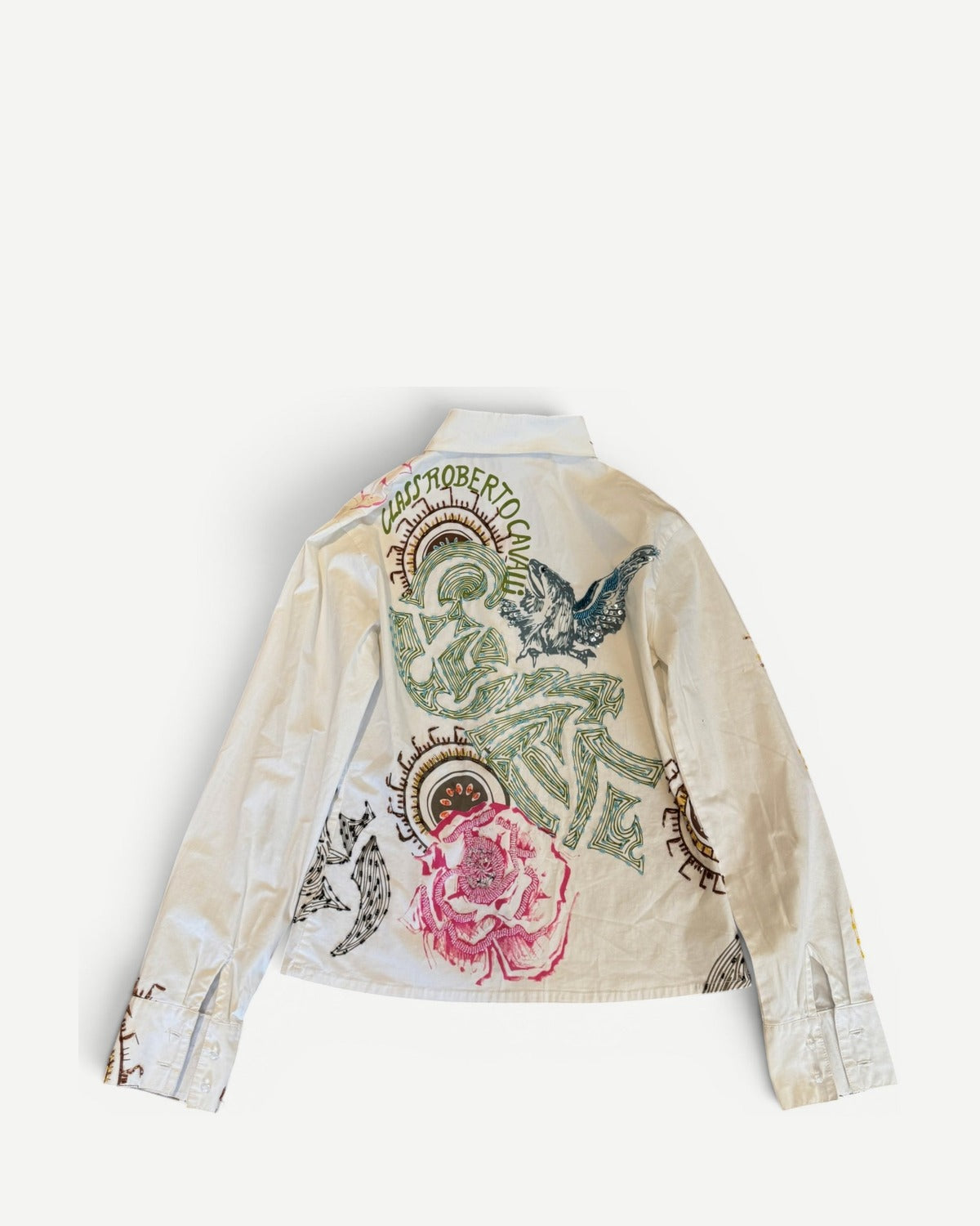 Roberto Cavalli 2000s Embellished Shirt