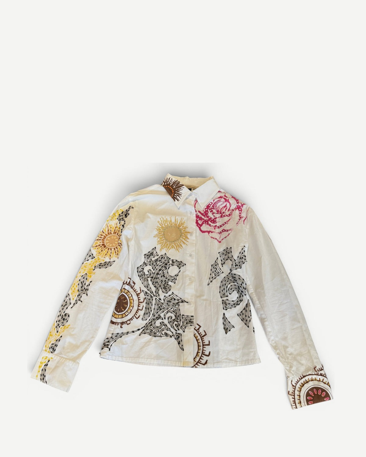 Roberto Cavalli 2000s Embellished Shirt