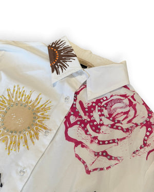 Roberto Cavalli 2000s Embellished Shirt