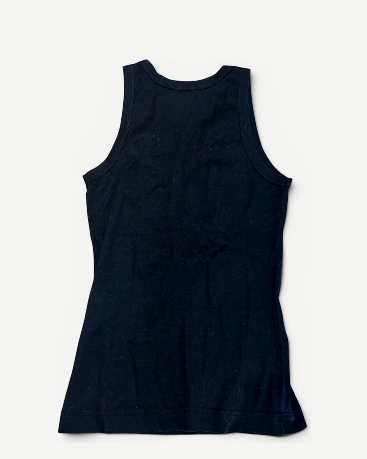 Dolce & Gabbana 2000s Crystal Embellished Logo Tank Top