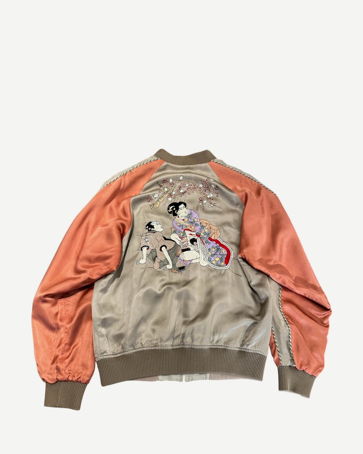 Gucci by Tom Ford SS01 Shunga Embroidered Reversible Souvenir Jacket