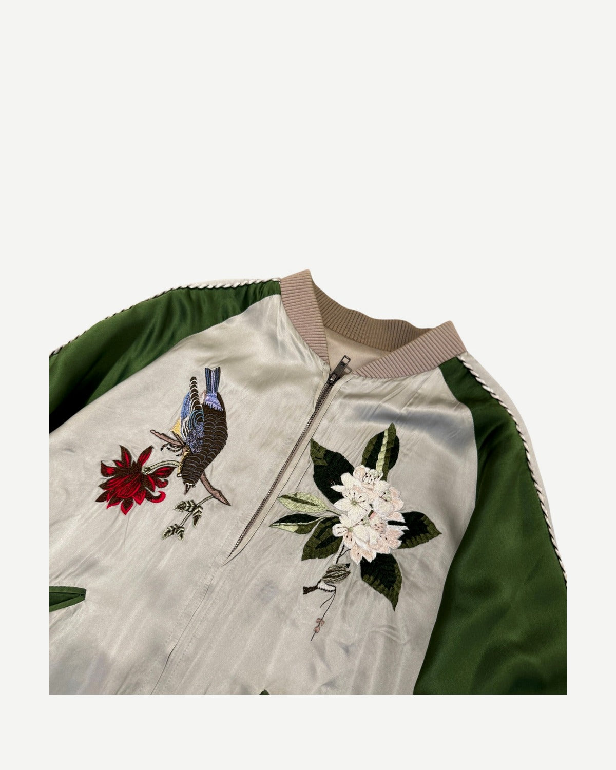 Gucci by Tom Ford SS01 Shunga Embroidered Reversible Souvenir Jacket