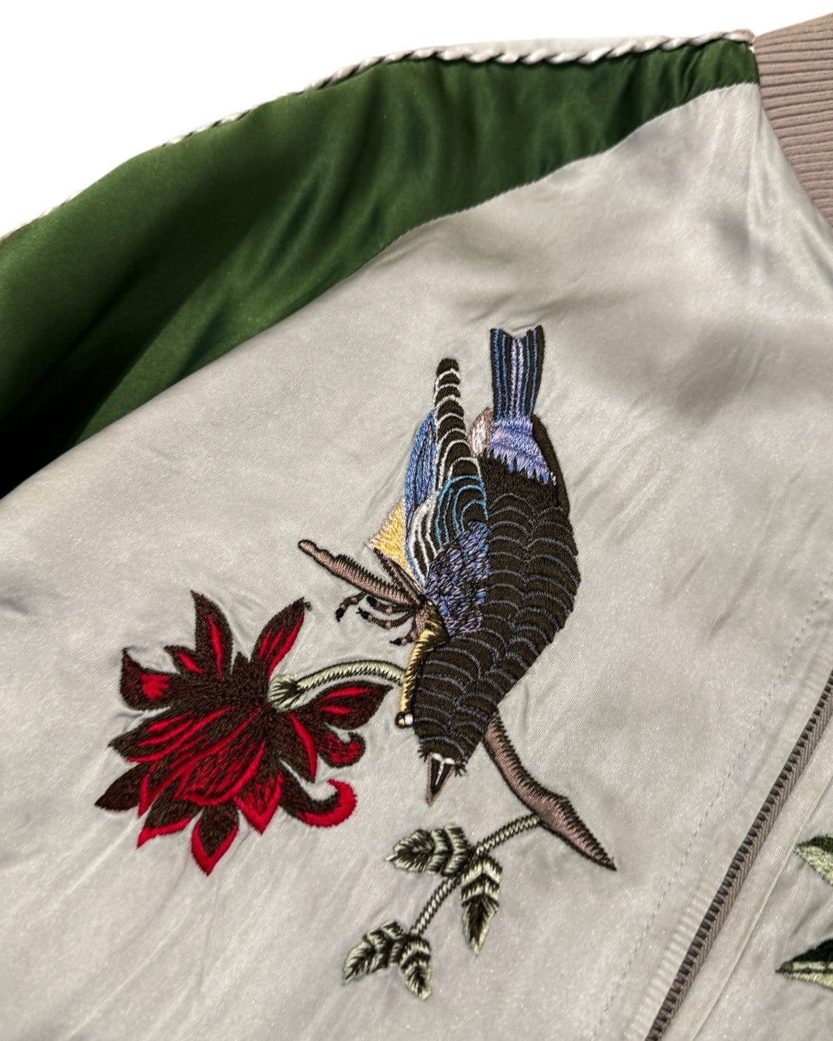 Gucci by Tom Ford SS01 Shunga Embroidered Reversible Souvenir Jacket