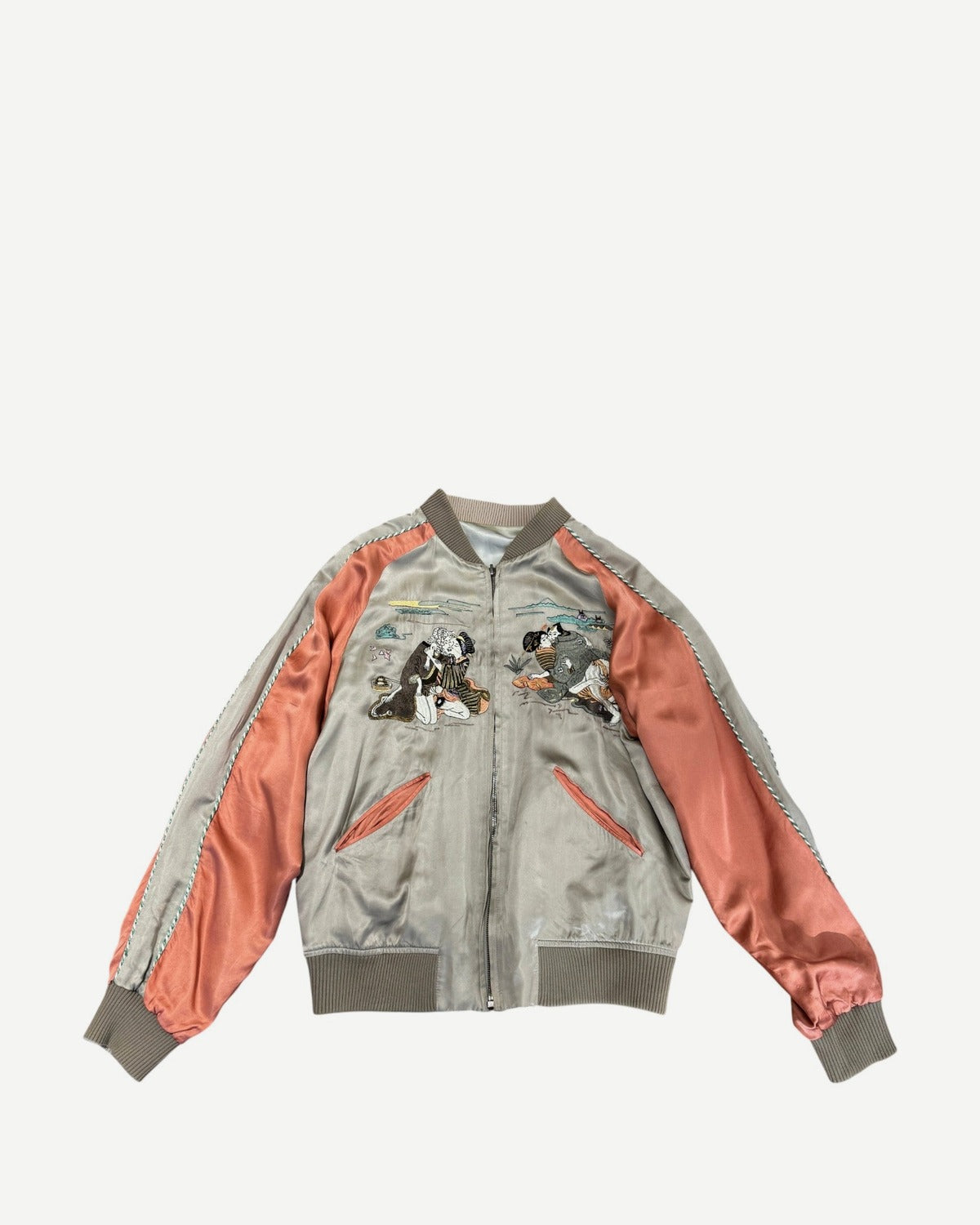 Gucci by Tom Ford SS01 Shunga Embroidered Reversible Souvenir Jacket