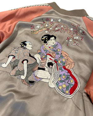 Gucci by Tom Ford SS01 Shunga Embroidered Reversible Souvenir Jacket