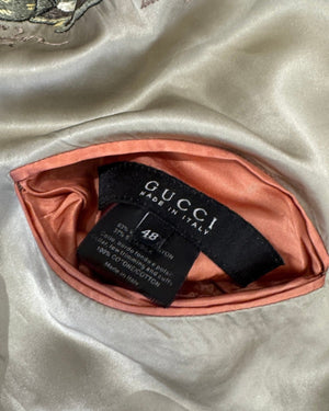 Gucci by Tom Ford SS01 Shunga Embroidered Reversible Souvenir Jacket