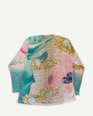 Roberto Cavalli SS01 Liz Taylor Knit Cardigan