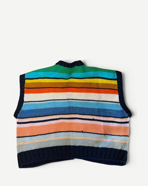 Dolce & Gabbana 90s Oversized Crochet Knit Vest