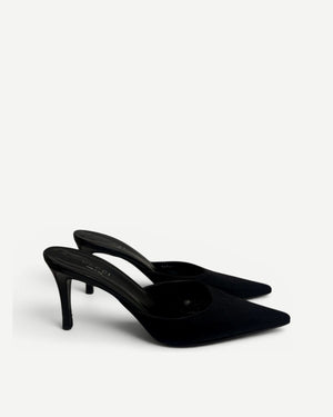 Gucci 2000s by Tom Ford Monogram Pointed Toe Heels