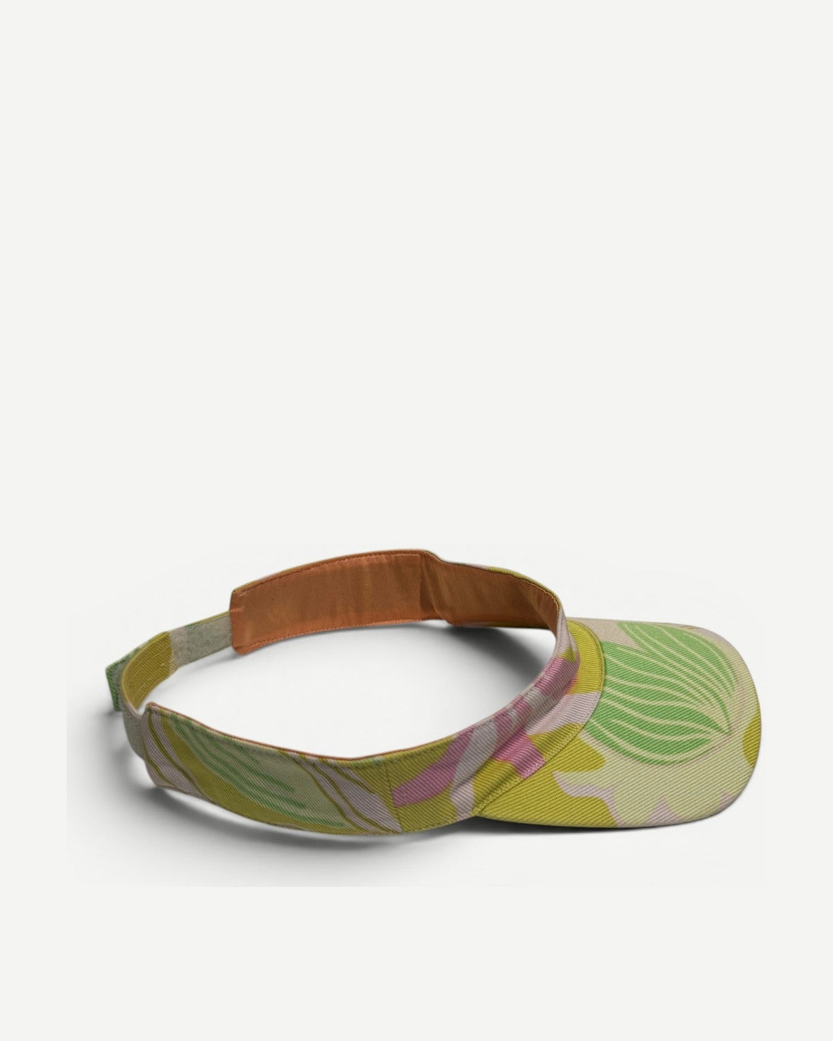 Dolce & Gabbana 2000s Floral Metal Logo Plate Visor