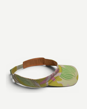 Dolce & Gabbana 2000s Floral Metal Logo Plate Visor