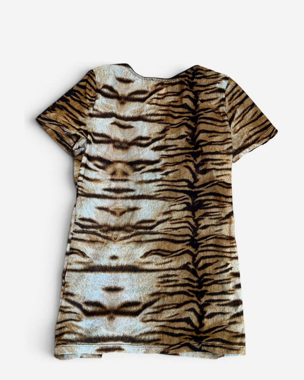 Roberto Cavalli 2000s Tiger Print Top