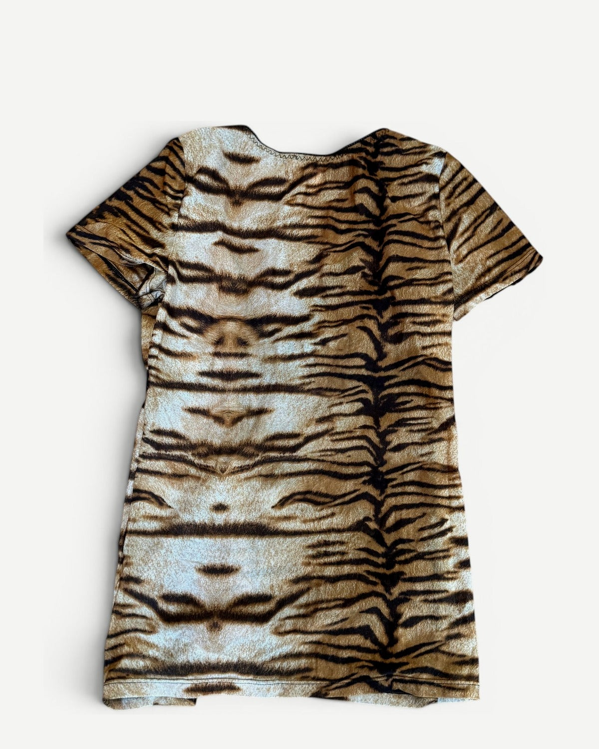 Roberto Cavalli 2000s Tiger Print Top