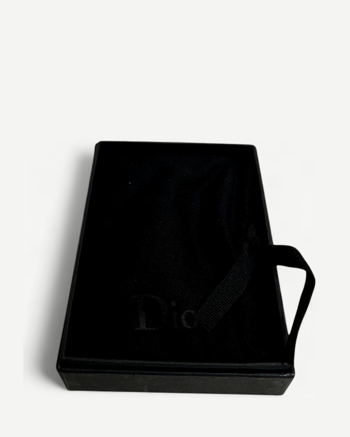 Dior Homme 2000s by Hedi Slimane Black Paneled Leather Wallet