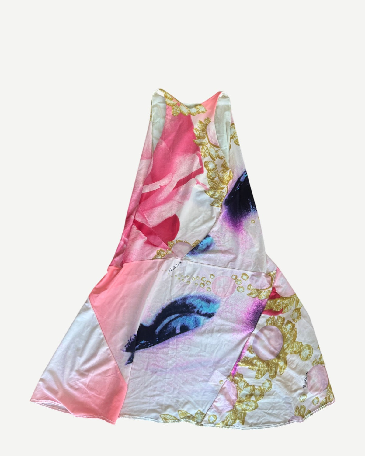 Roberto Cavalli SS01 Elizabeth Taylor Silk Dress