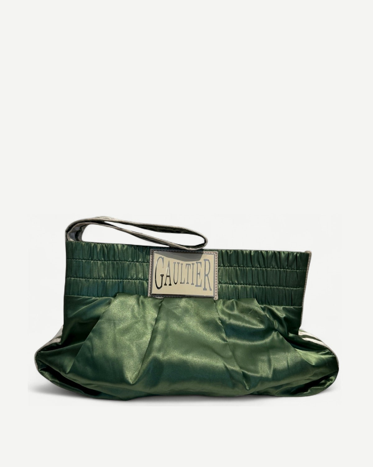 Jean Paul Gaultier FW10 Green Boxing Bag Pouch