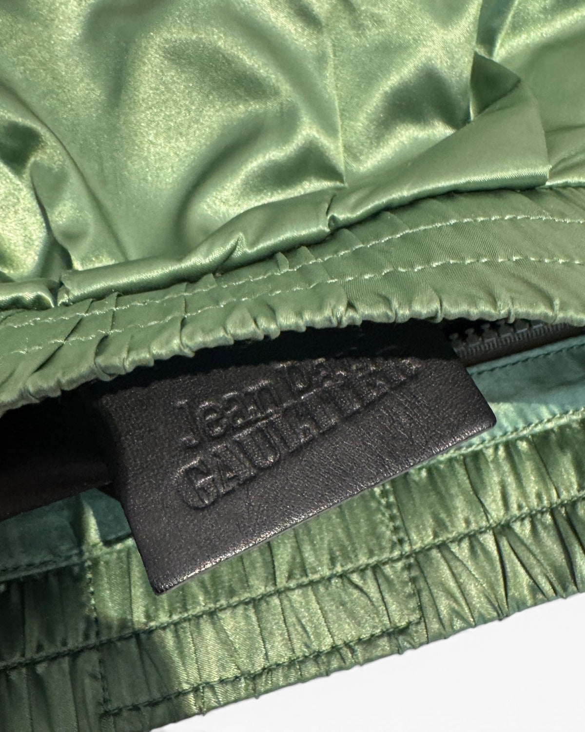 Jean Paul Gaultier FW10 Green Boxing Bag Pouch