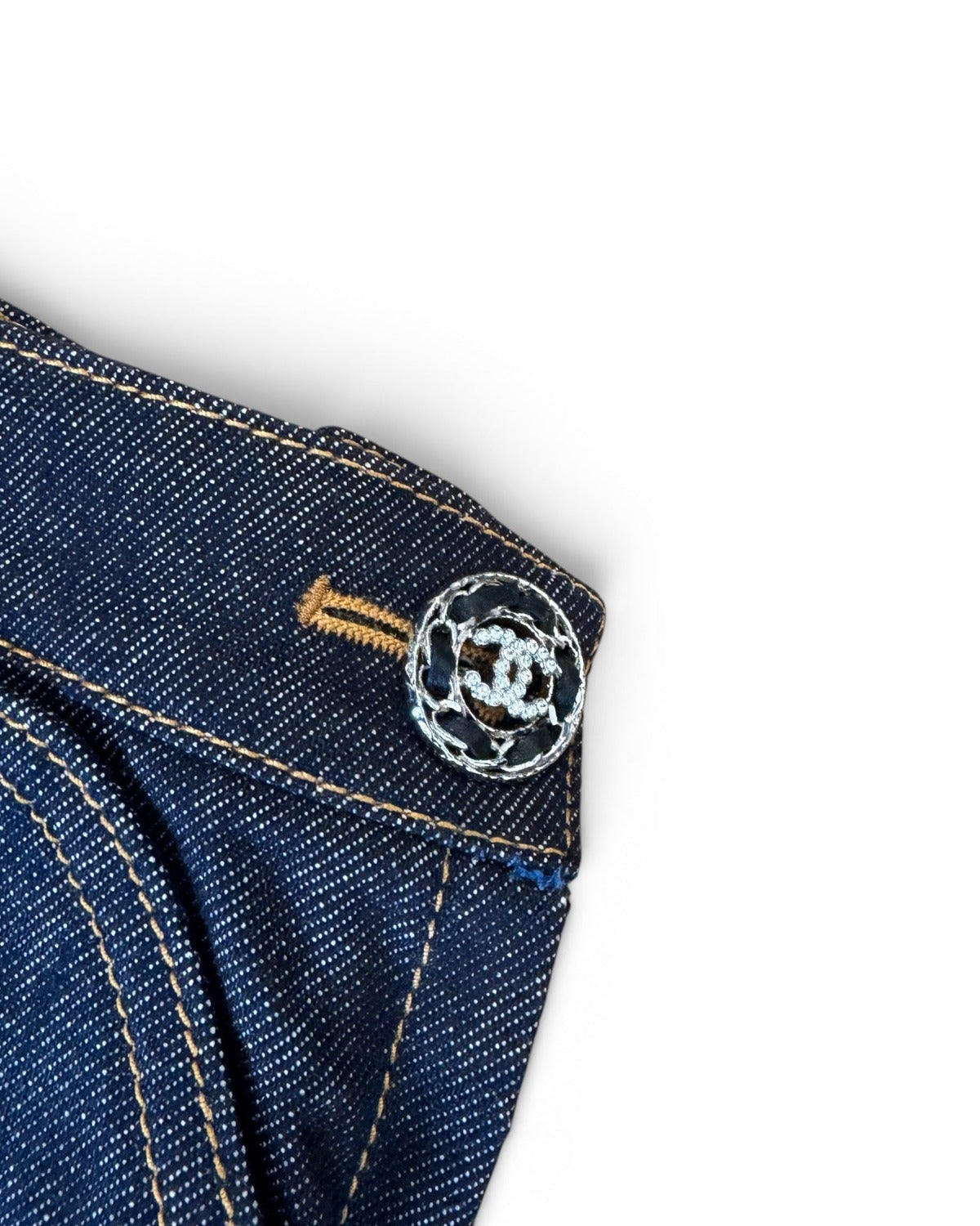 Chanel SS24 Side Closure Raw Denim Sample