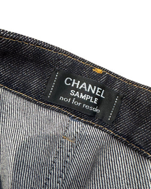 Chanel SS24 Side Closure Raw Denim Sample