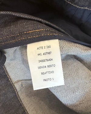 Chanel SS24 Side Closure Raw Denim Sample