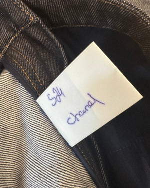 Chanel SS24 Side Closure Raw Denim Sample