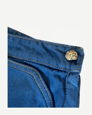 Chanel SS24 Stone Washed Side Zip Denim Sample