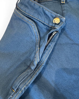 Chanel SS24 Stone Washed Side Zip Denim Sample