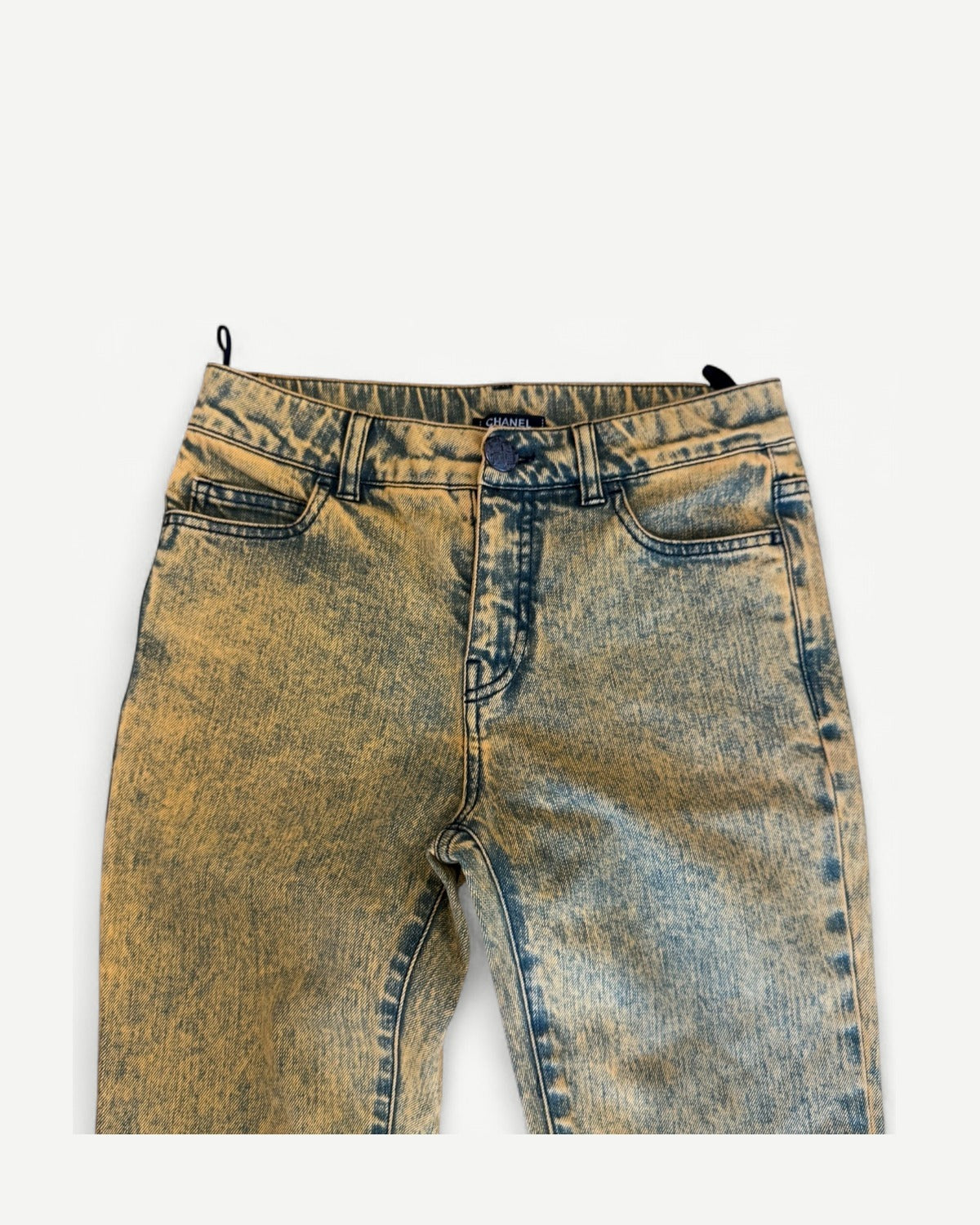 SS24 Bleached Acid Wash Long Denim Sample
