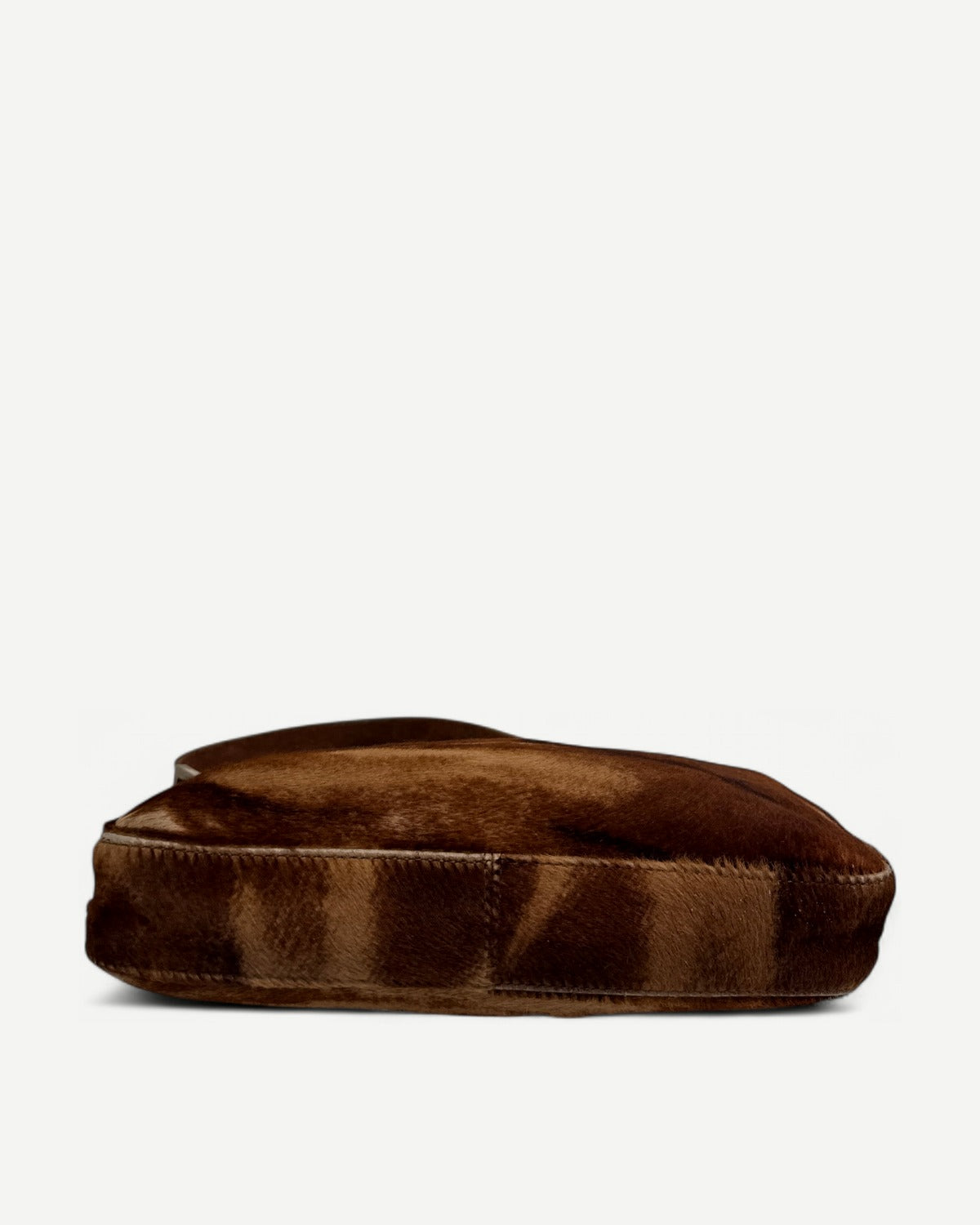2000s Pony Hair Baguette Bag