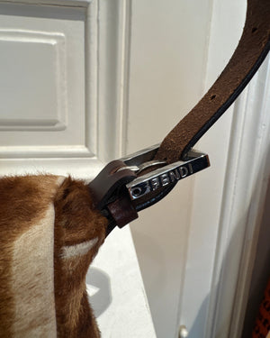 2000s Pony Hair Baguette Bag