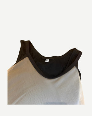 Helmut Lang SS03 Silk-Chiffon Bondage Top Dress