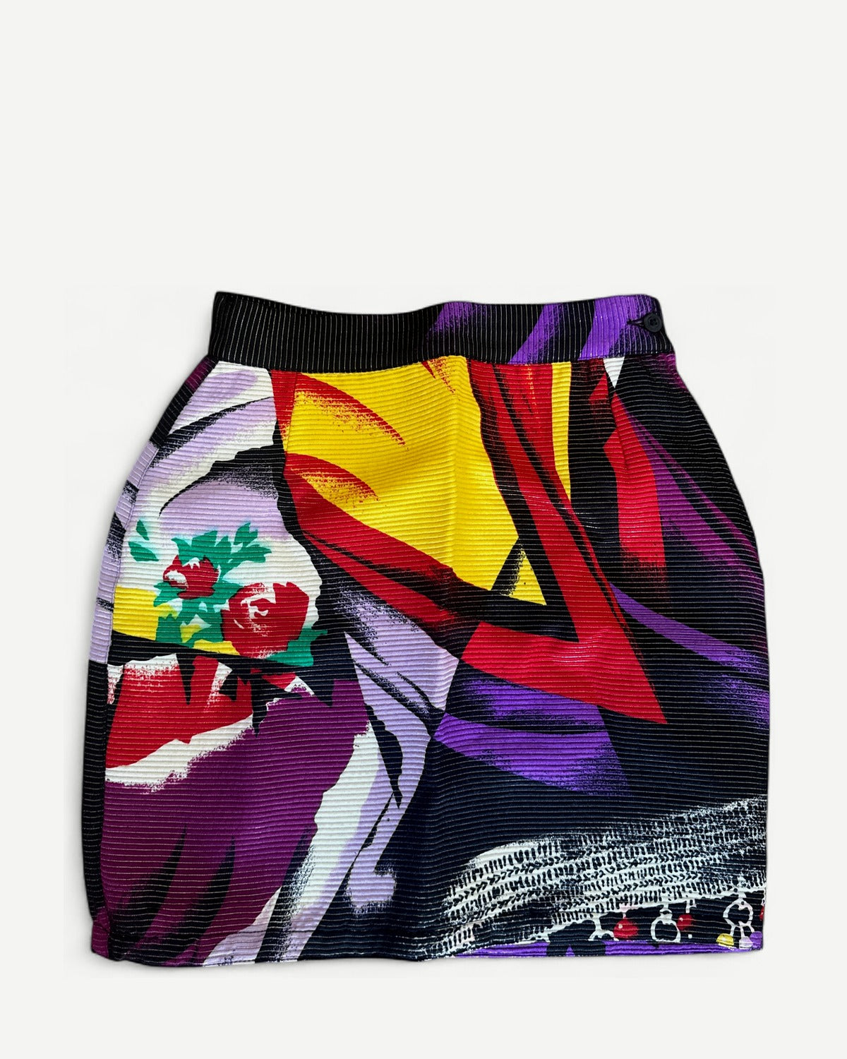 Gianni Versace 1990s Multicolor Skirt
