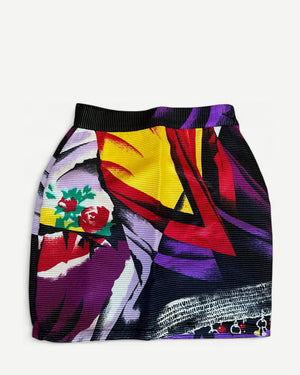 Gianni Versace 1990s Multicolor Skirt