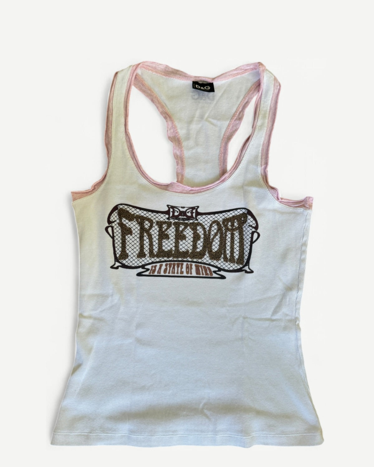 Dolce & Gabbana SS03 Beaded Freedom Top